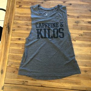 Caffeine and Kilos muscle tank!